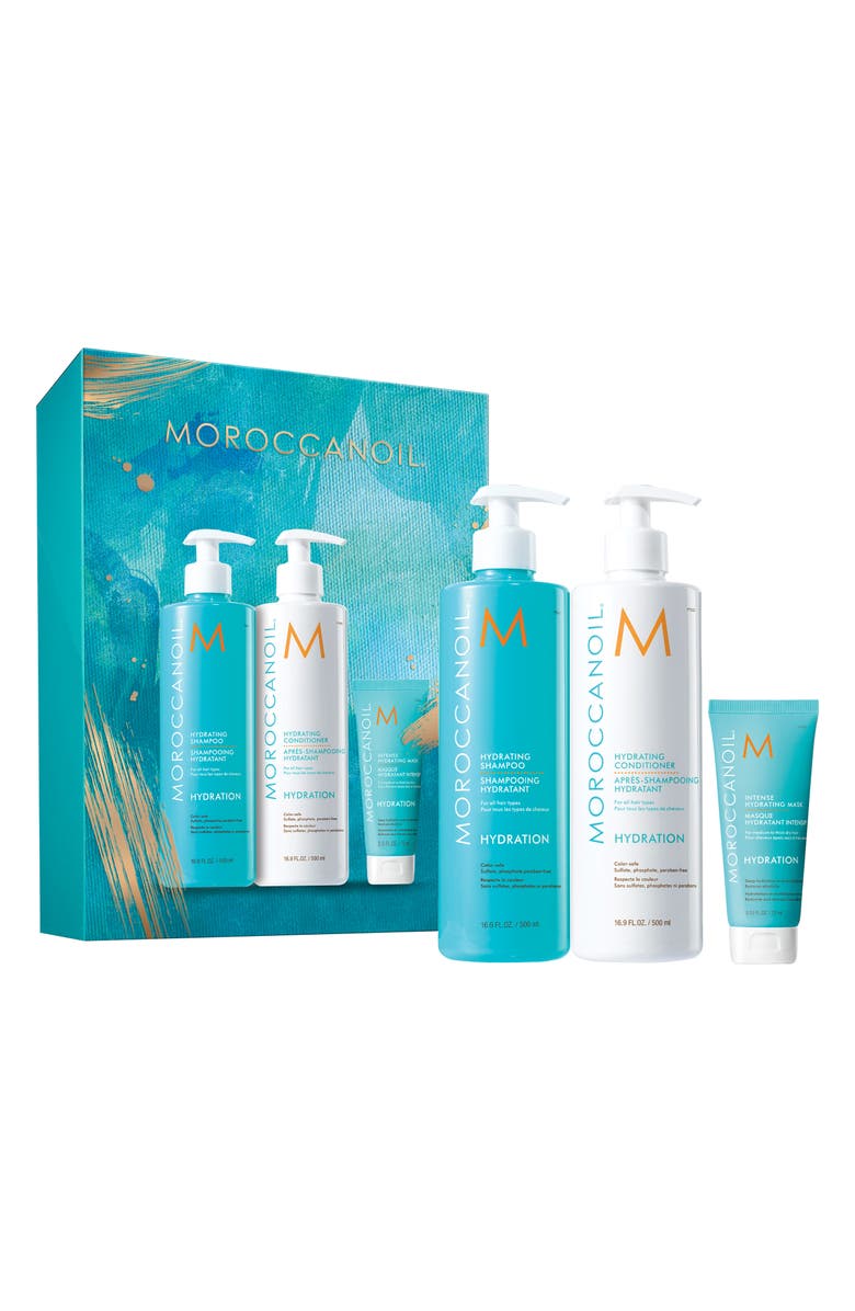MOROCCANOIL<sup>®</sup> Hydrating Treasures Set $118 Value, Main, color,