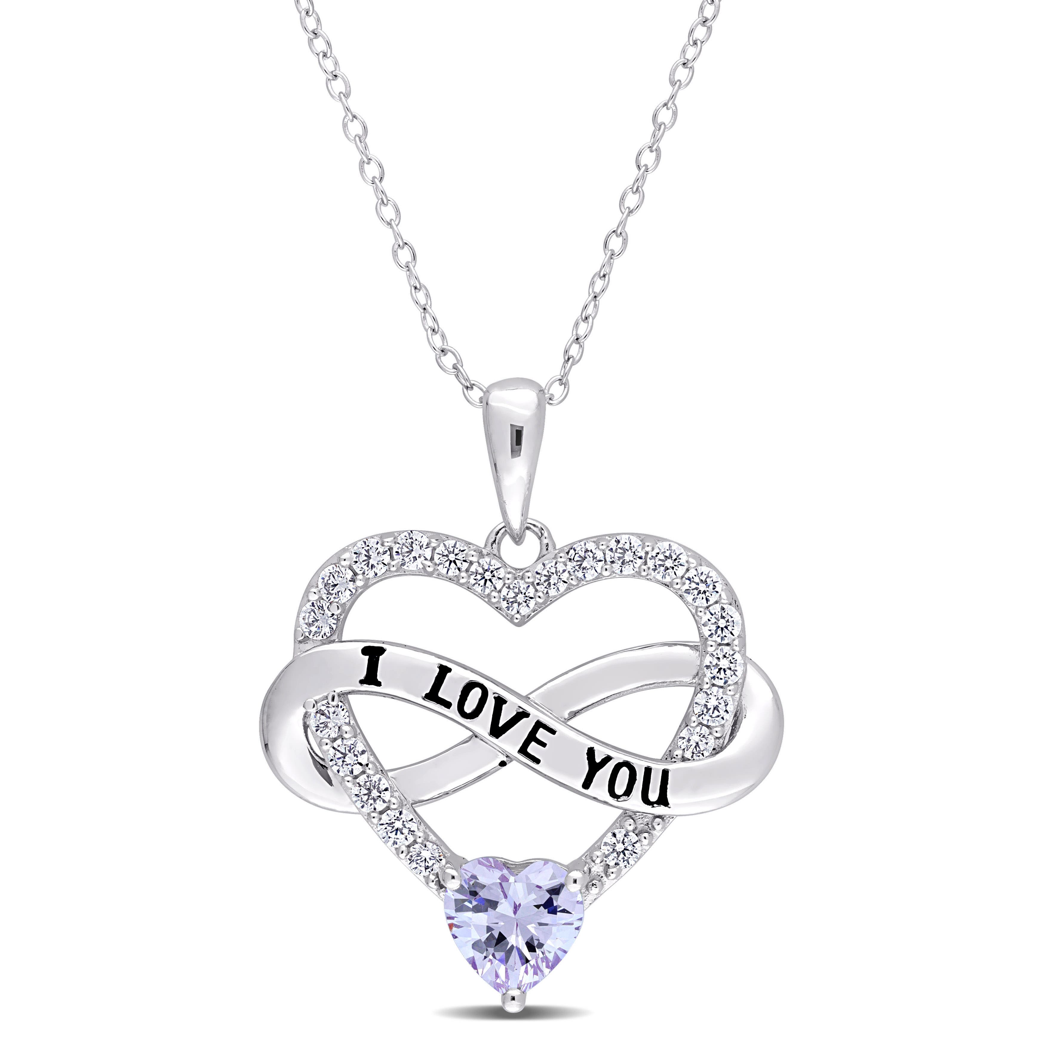 selected Light Purple CZ