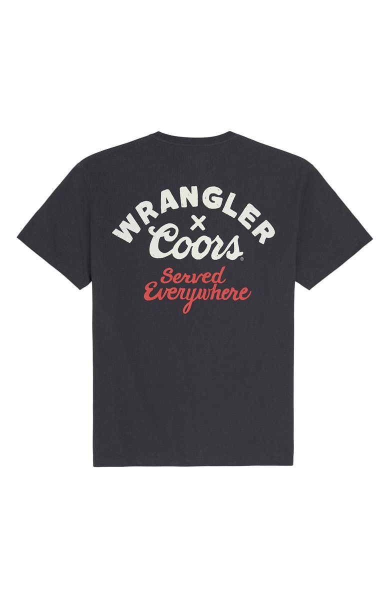 Wrangler x Coors<sup>®</sup> Graphic T-Shirt, Alternate, color, Black