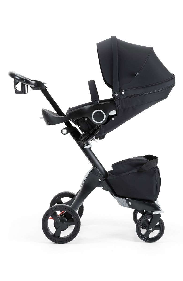 Stokke 'Xplory<sup>®</sup> - True Black Limited Edition' Stroller, Main, color, 