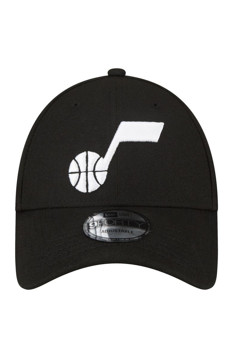 New Era Men's New Era Black Utah Jazz The League 9FORTY Adjustable Hat, Alternate, color,