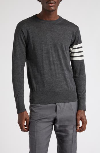スウェット・トレーナー THOM BROWNE 4BAR WOOL PULLOVER Thom Browne Men's 4-Bar Merino Wool Sweater | Nordstrom