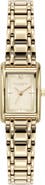 Olivia Burton Mini Grove Rectangular Bracelet Watch, 16mm