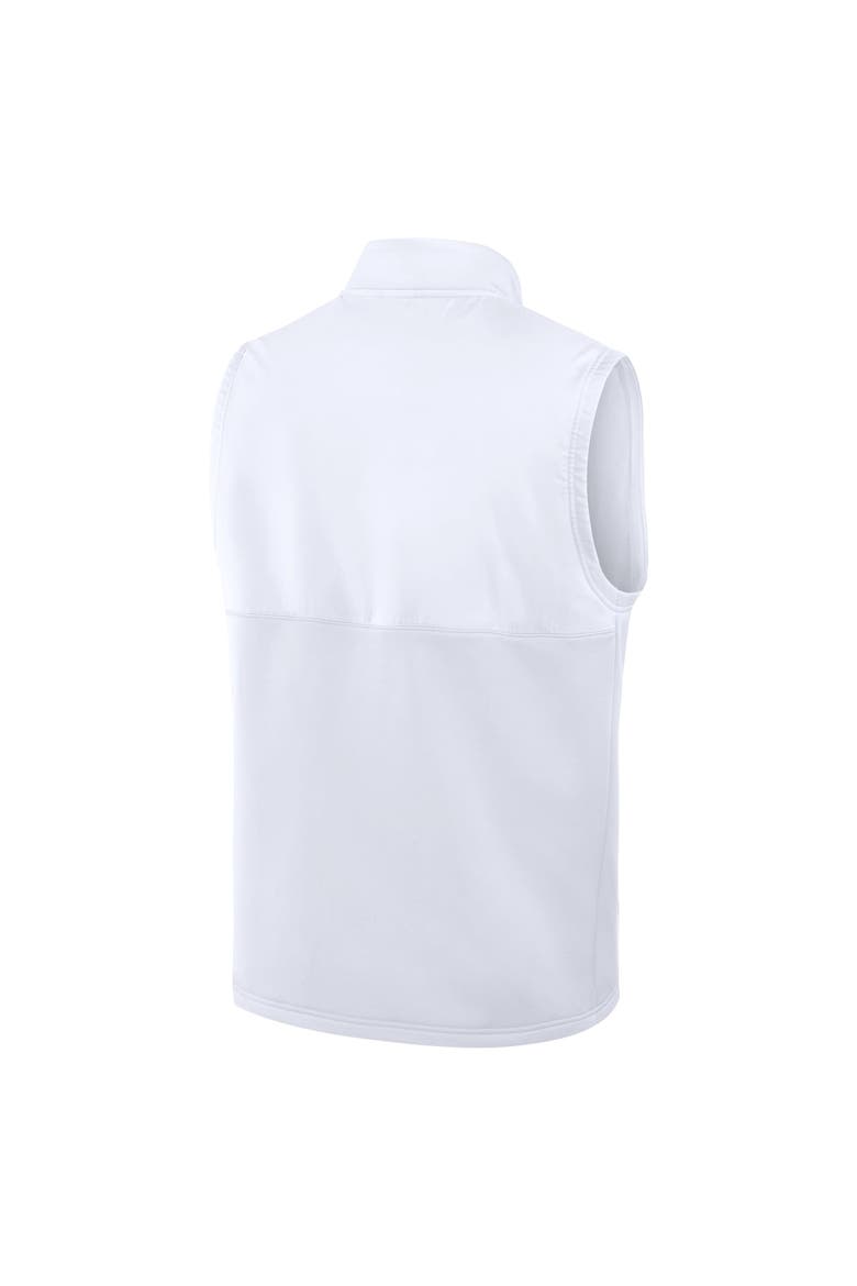 Men's Nike White LSU Tigers Primetime Victory Therma-FIT Full-Zip Vest, Alternate, color, White