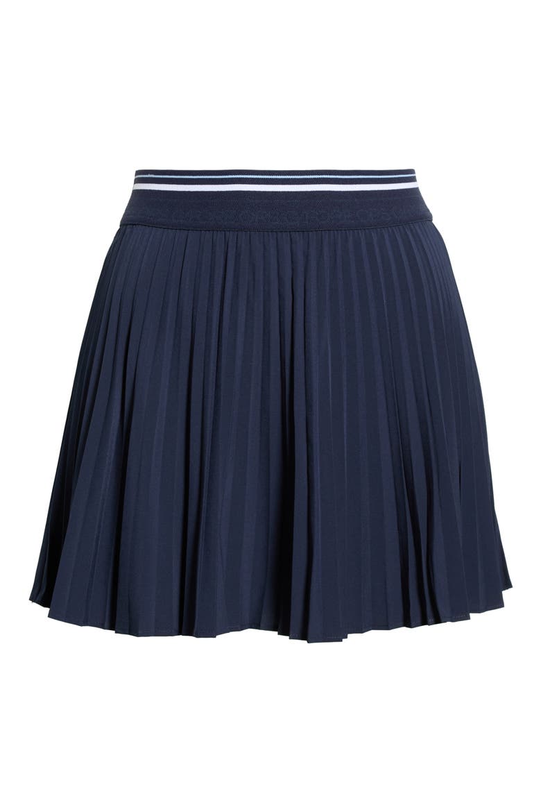 Micropleat High Rise Stretch Woven Golf Skort, Alternate, color, TWILIGHT