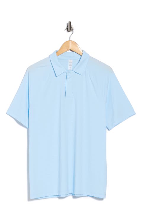 Ribbed Interlock Active Polo