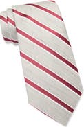 Michael Kors Bryson Stripe Print Tie