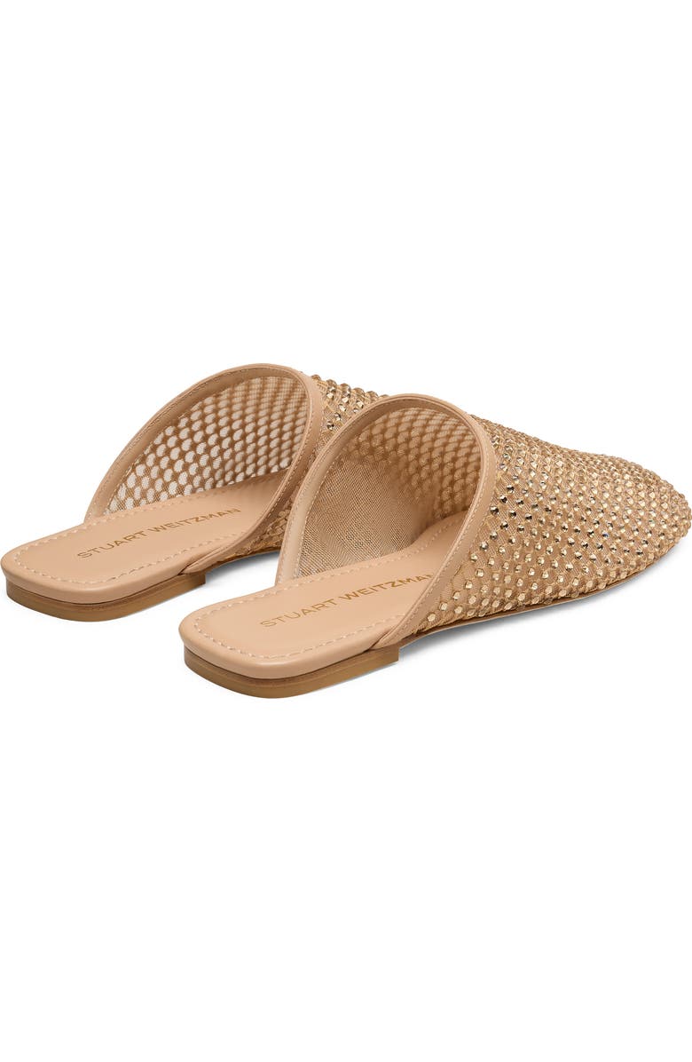 Stuart Weitzman Bareitall Mesh Mule, Alternate, color, Adobe Beige