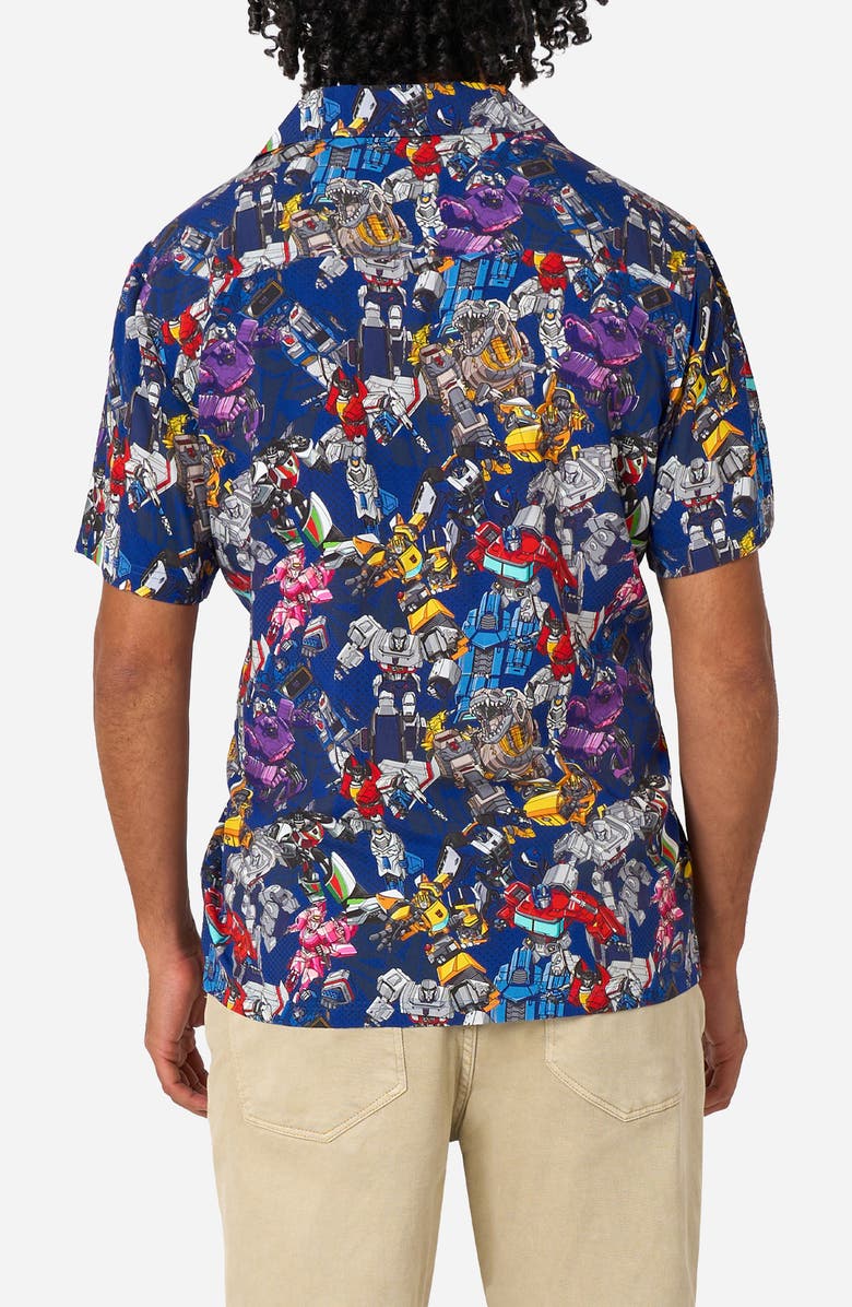 OppoSuits Transformers<sup>™</sup> Camp Shirt, Alternate, color, Multicolor