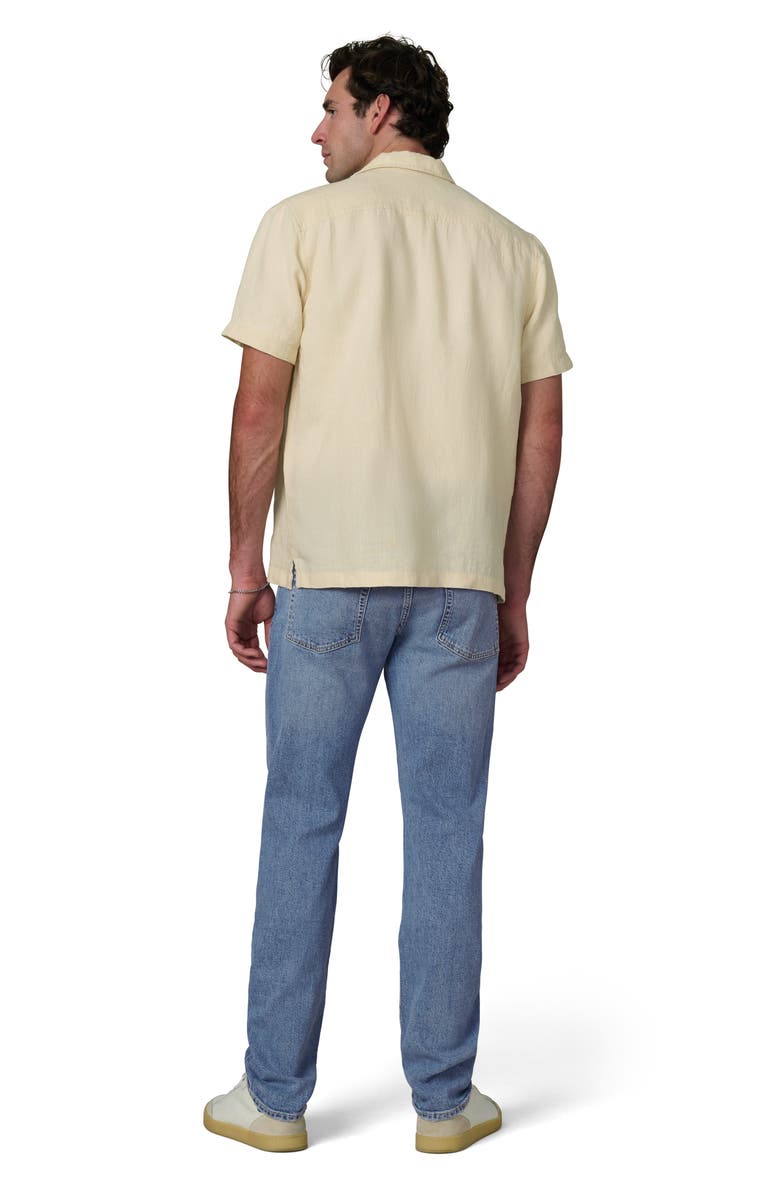 Joe's Slub Cotton Camp Shirt, Alternate, color, Summer Sand