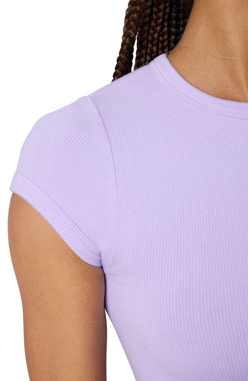 FLORENCE BY MILLS FLORENCE BY MILLS SOFTIE SEAMLESS RIB BABY TEE