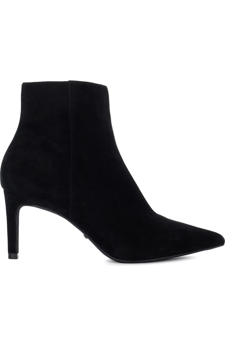 Dune London Obsessively Pointed Toe Bootie, Alternate, color, Black