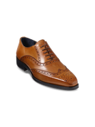 Paul Fredrick Leather Wing Tip Oxford Shoes