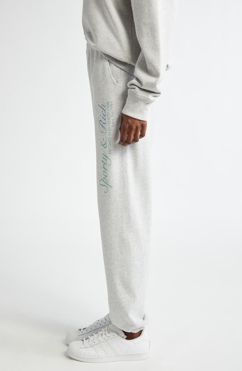 Sporty & Rich French Cotton Blend Sweatpants, Alternate, color, 