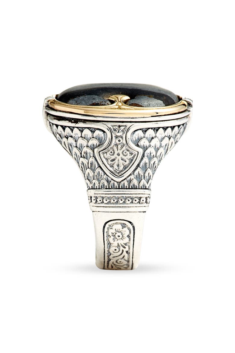 Perseus Ferrite Ring, Alternate, color, SILVER/ GOLD