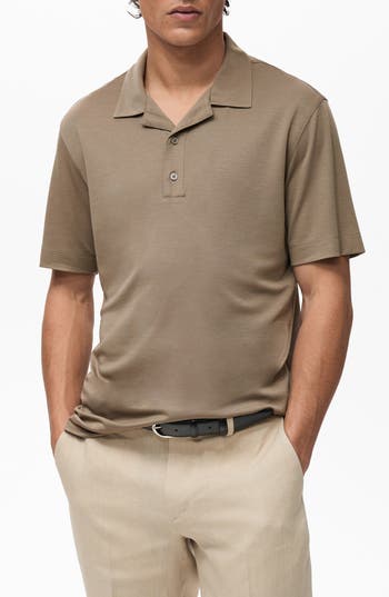 Mango Polo Shirt In Multi
