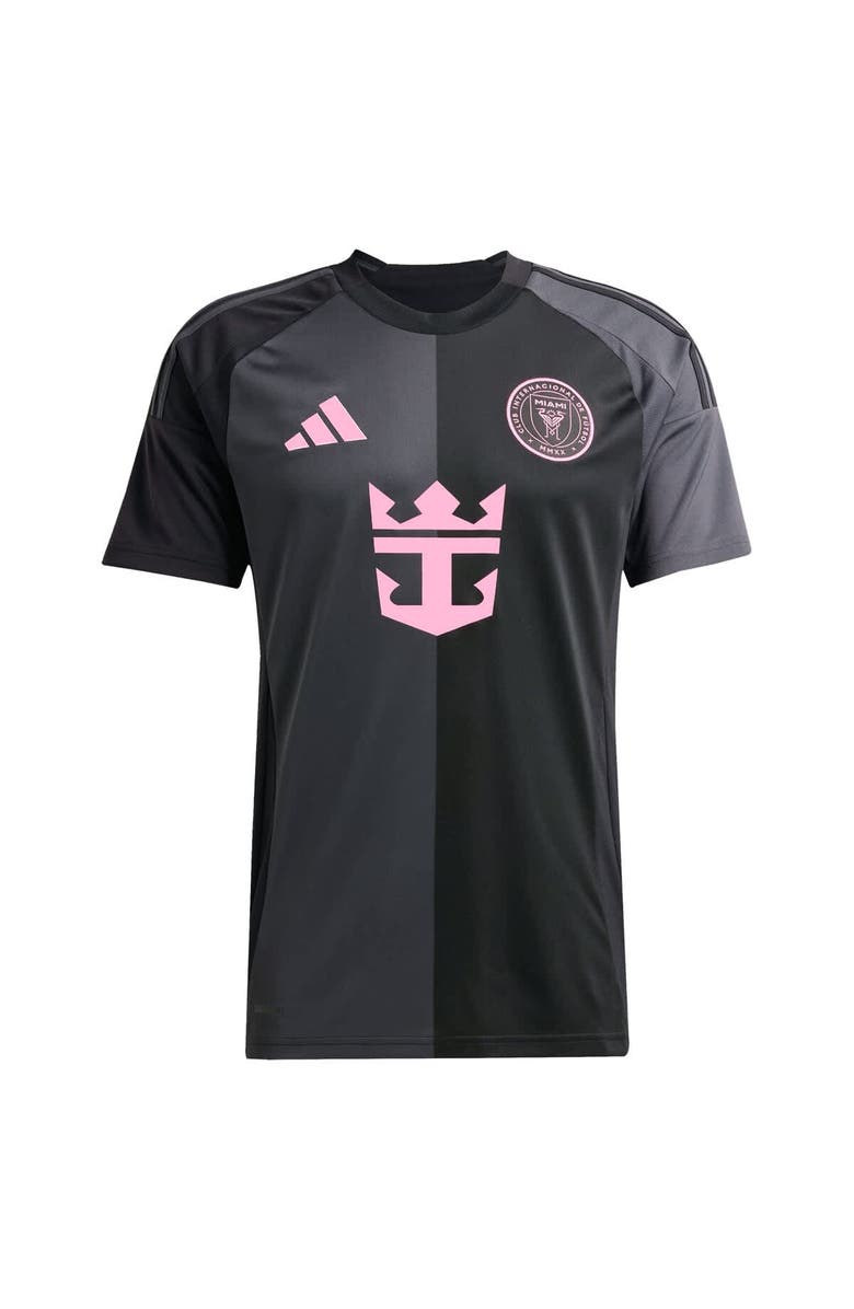 adidas Men's adidas Lionel Messi Black Inter Miami CF 2025 The Fortitude Kit Replica Player Jersey, Alternate, color, Black