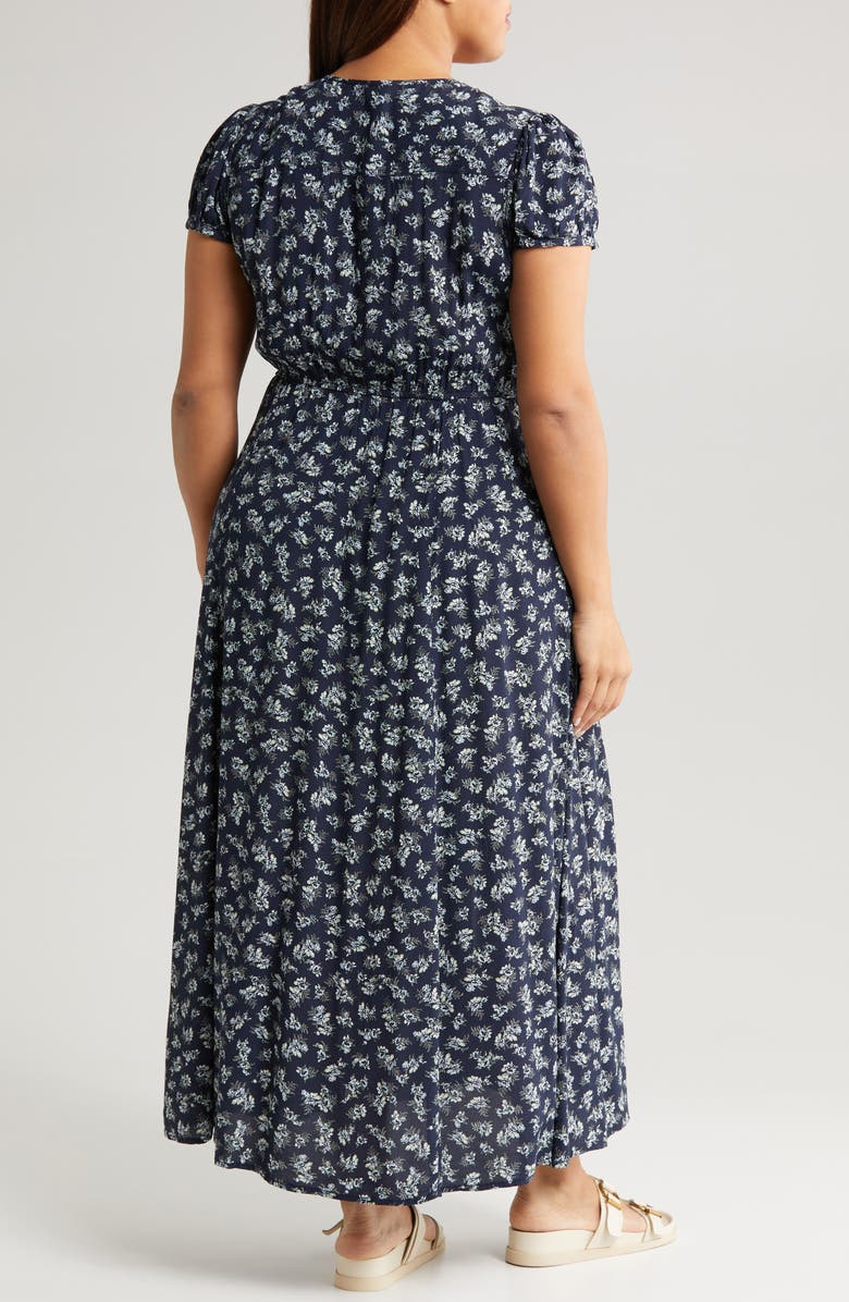 Treasure & Bond Floral Woven Maxi Dress, Alternate, color,