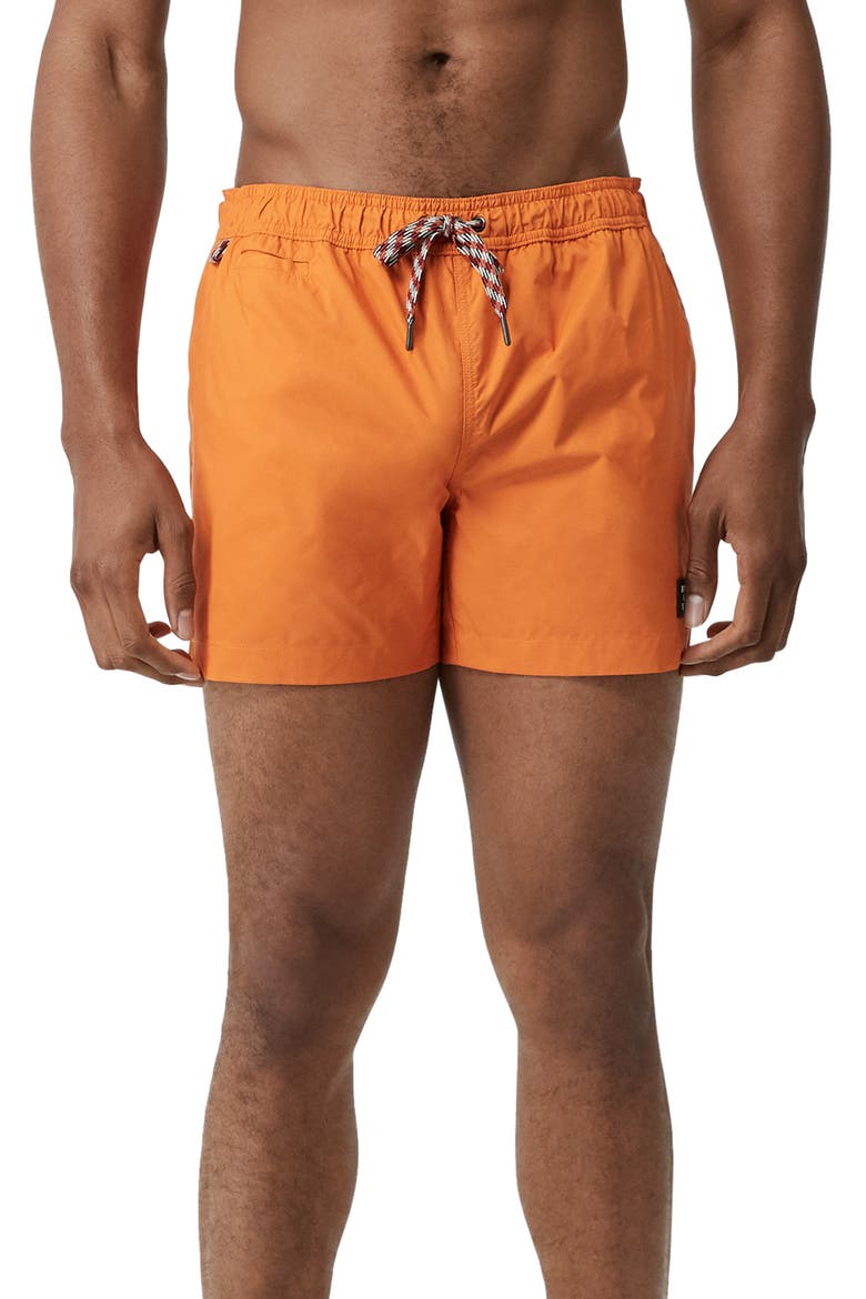 Greenford Swim Trunks, Main, color, BRIGHT ORANGE