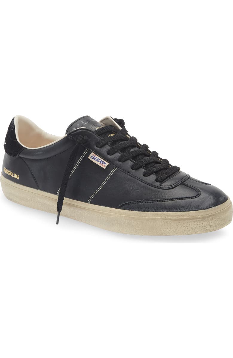 Golden Goose Soul Star Low Top Sneaker, Main, color, Black