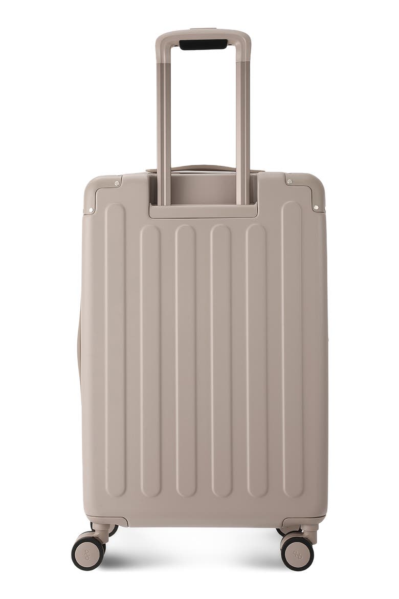 Nostos Matte Medium Spinner Suitcase, Alternate, color, SAHARA
