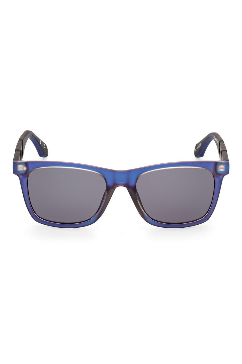 53MM Navigator Sunglasses, Main, color, VIOLET/ OTHER / SMOKE