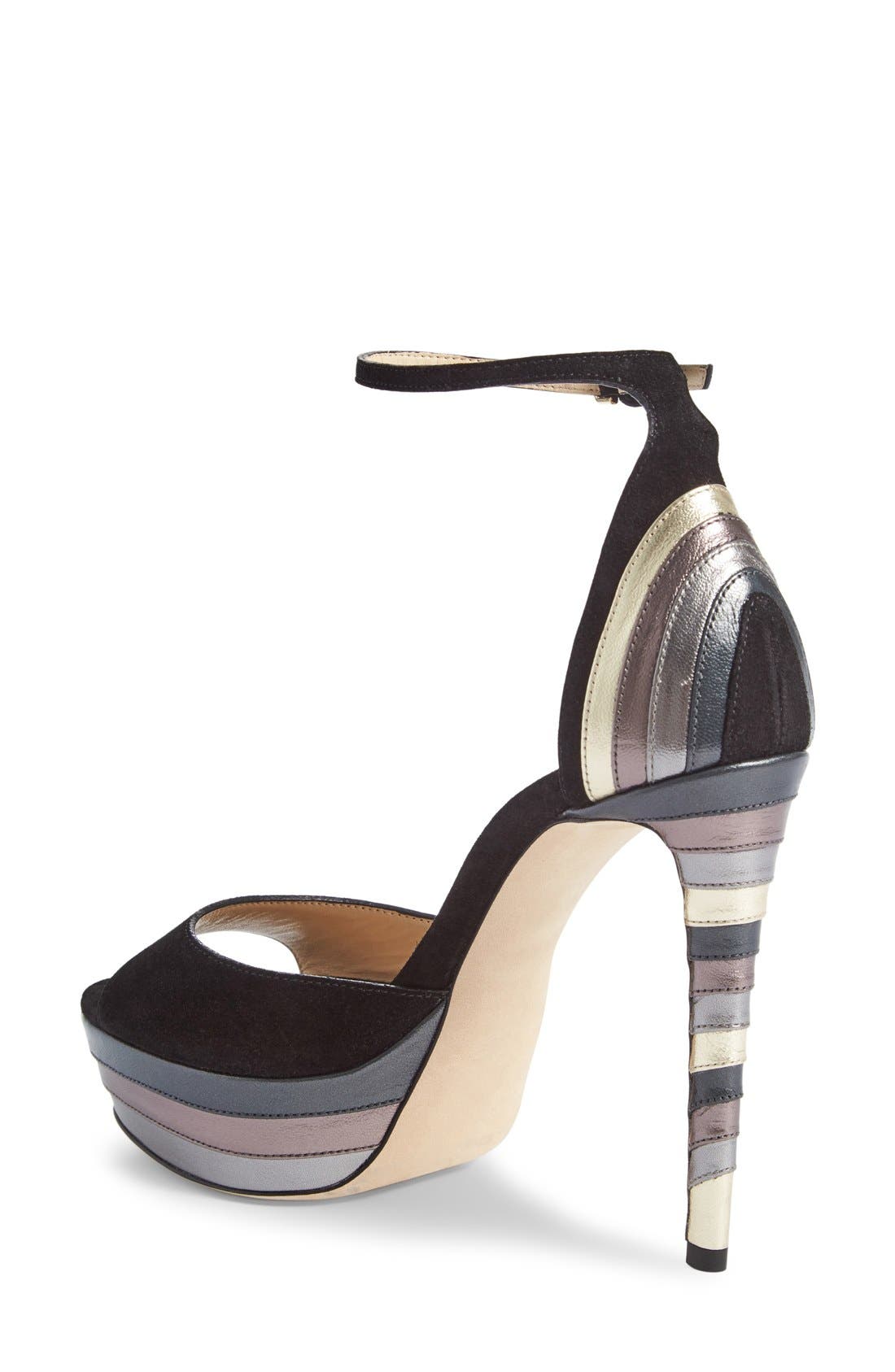 Jimmy Choo 'Max' Platform Sandal, Alternate, color, 
