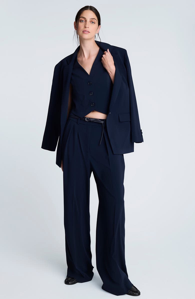 Kenneth Cole Three-Button Vest, Alternate, color, Dark Navy