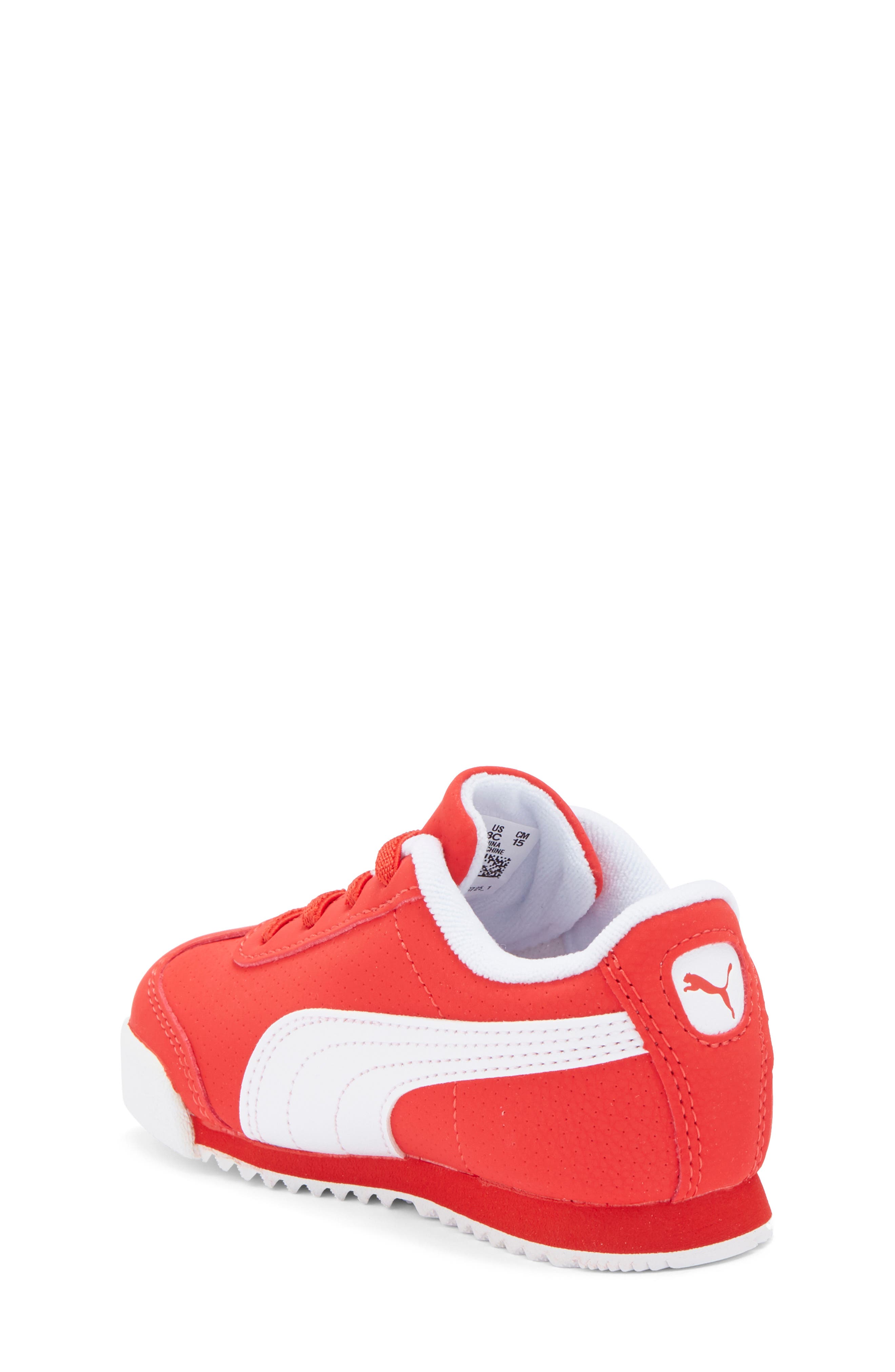 PUMA Kids' Roma Reversed Sneaker, Alternate, color, For All Time Red-Puma White