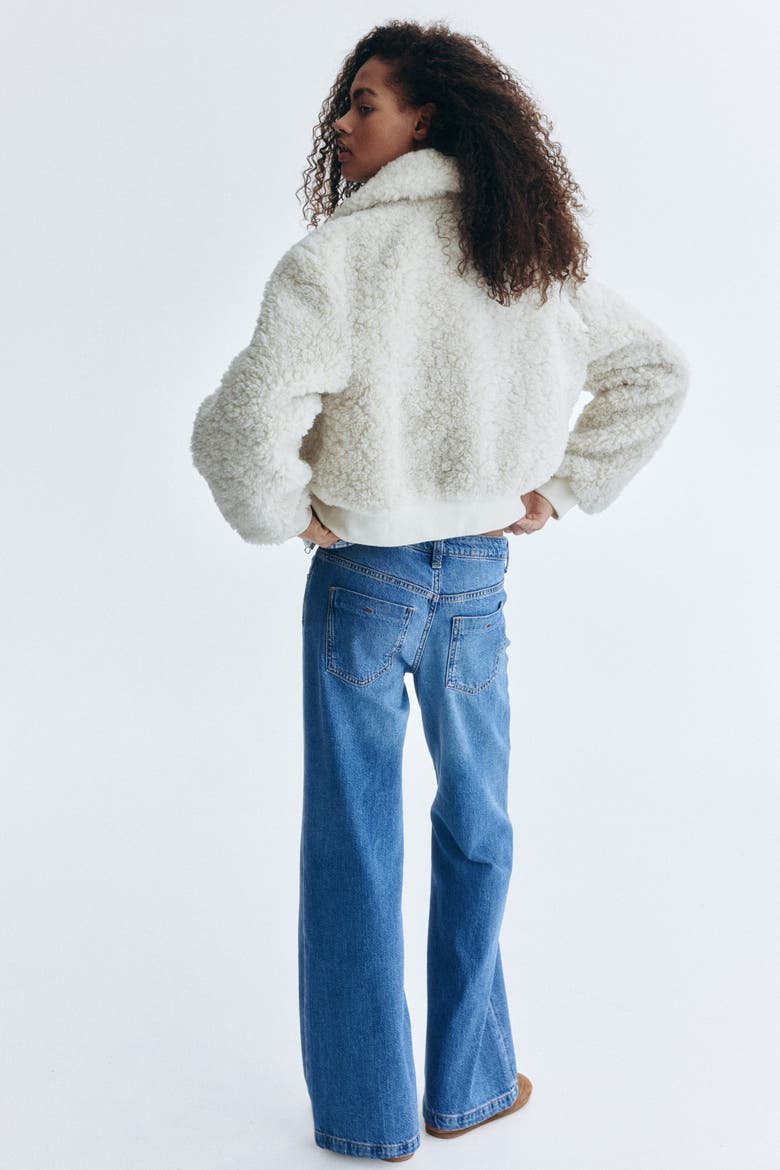 Wide Regular Jeans, Alternate, color, Denim blue