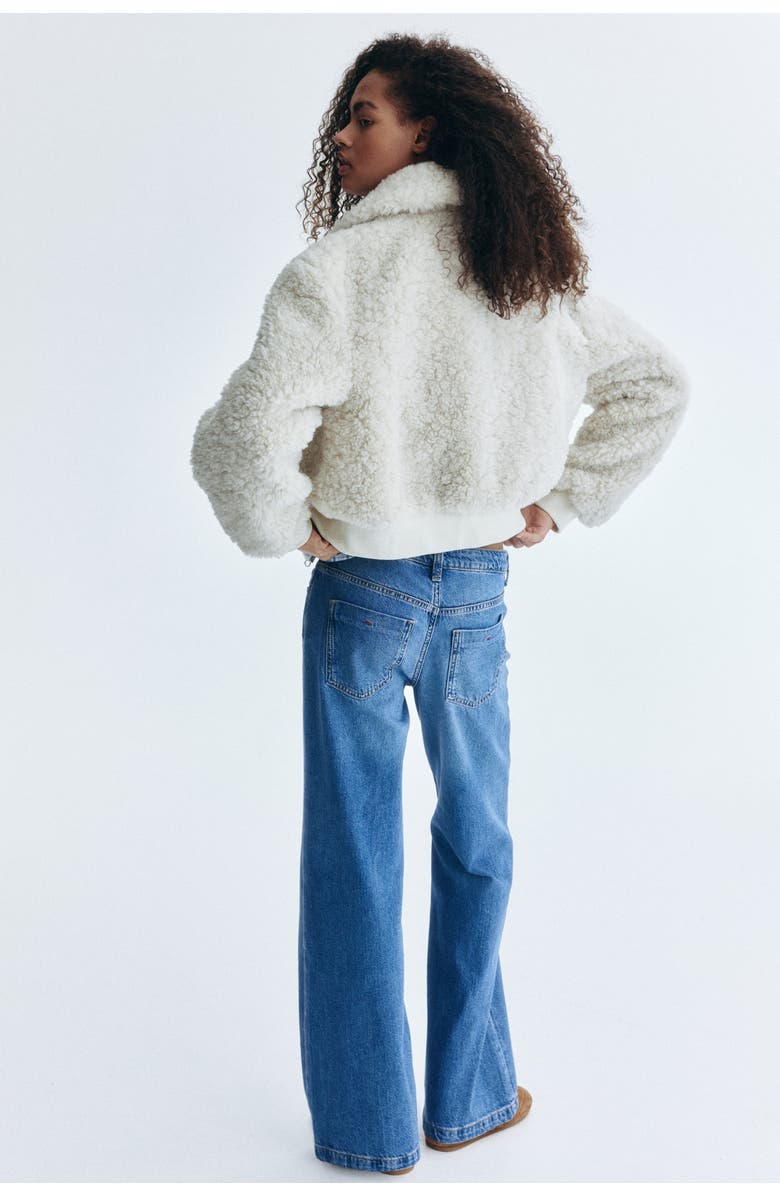 H&M Wide Regular Jeans, Alternate, color, 