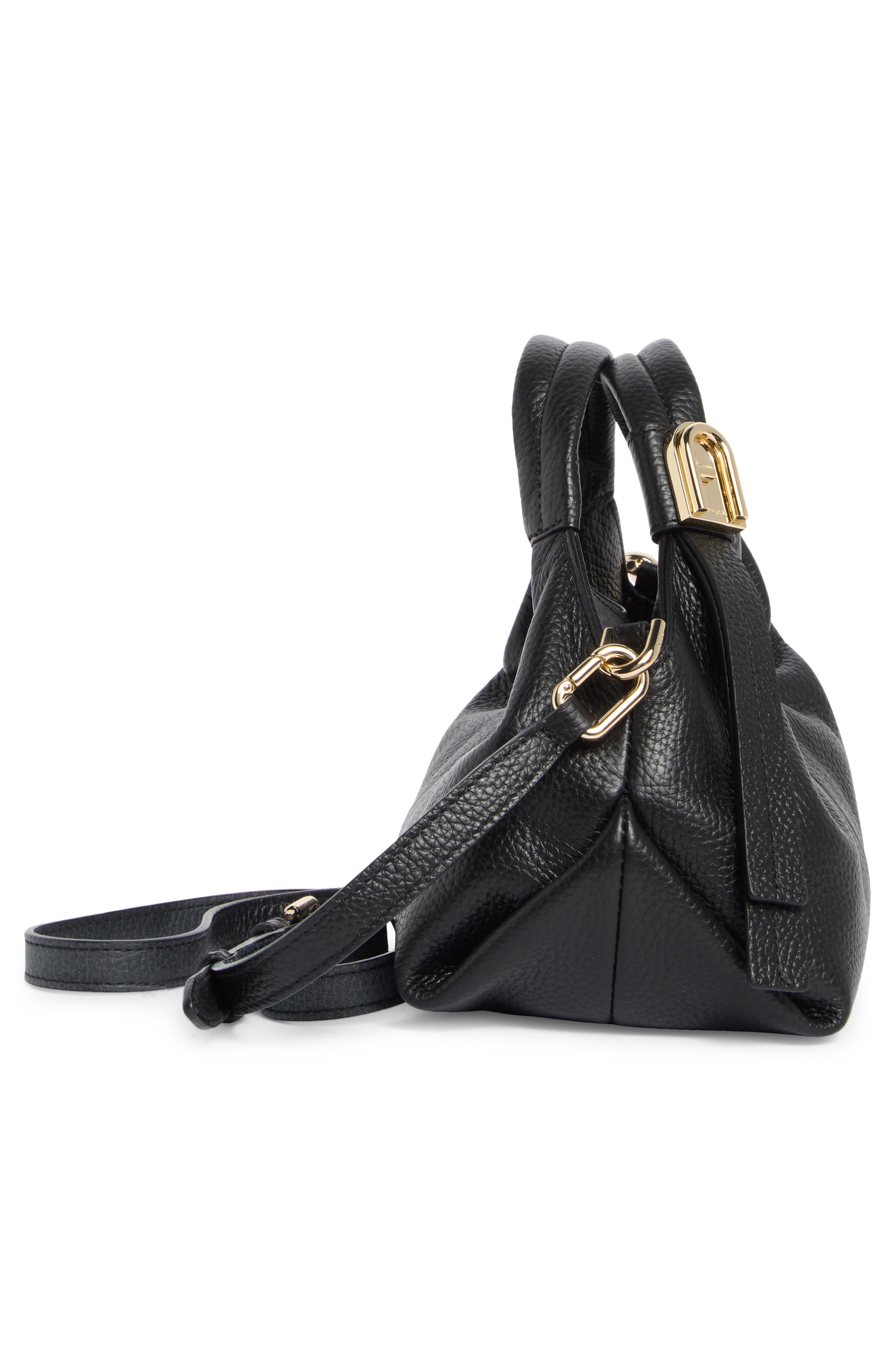 Furla Planeta Hobo Shoulder Bag, Alternate, color, Nero