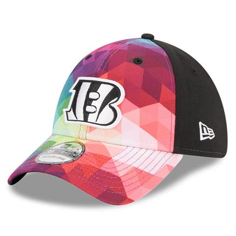 Men's New Era  Pink Cincinnati Bengals 2023 NFL Crucial Catch 39THIRTY Flex Hat