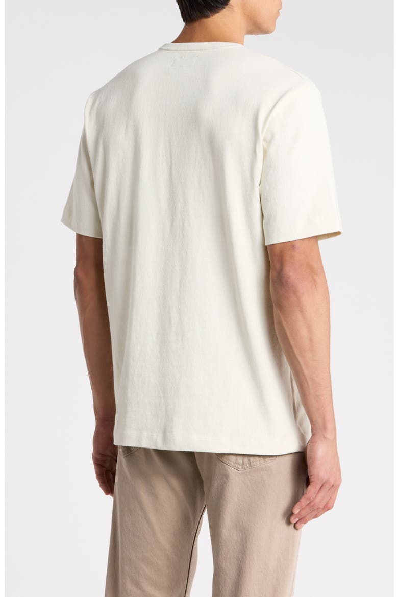 Cotton Henley, Alternate, color, WHITE