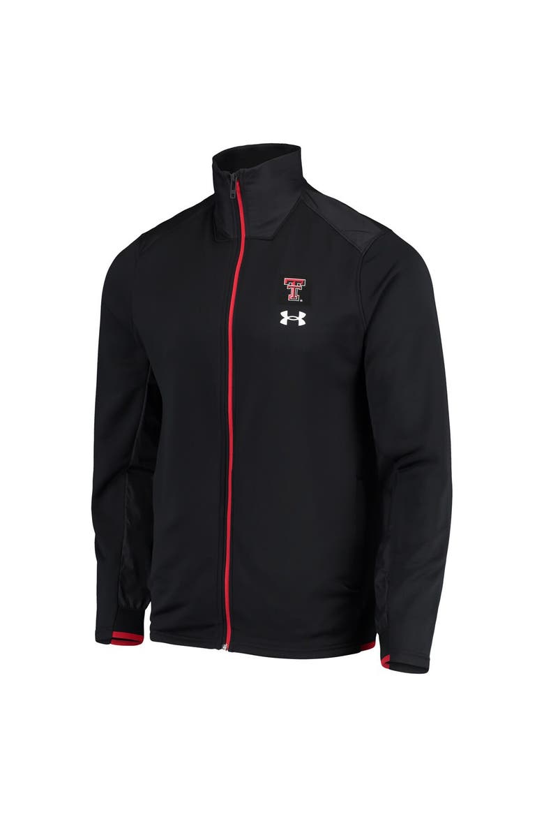 Men's Under Armour Black Texas Tech Red Raiders 2021 Sideline Command Full-Zip Jacket, Alternate, color, BLACK