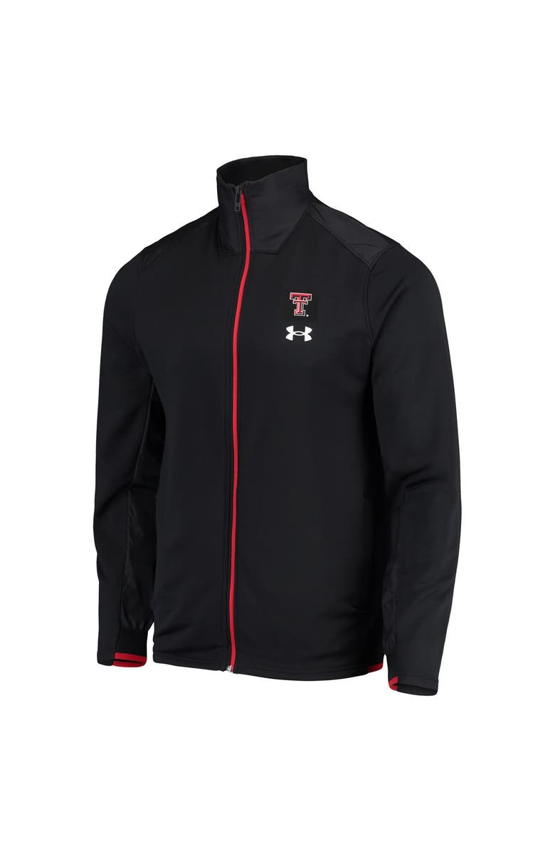 Under Armour Men's Under Armour Black Texas Tech Red Raiders 2021 Sideline Command Full-Zip Jacket, Alternate, color, Black