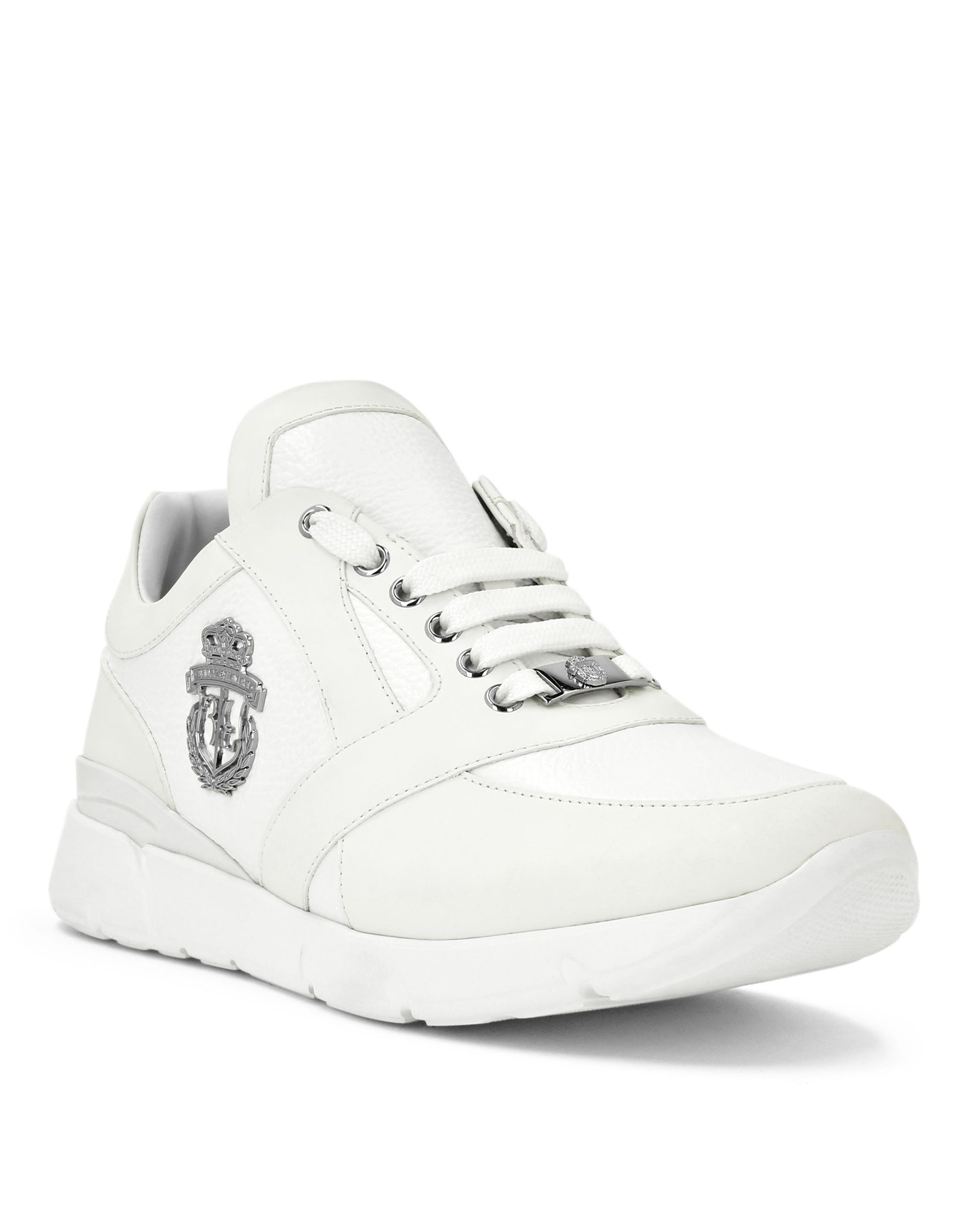 Runner Crest Men, Main, color, white