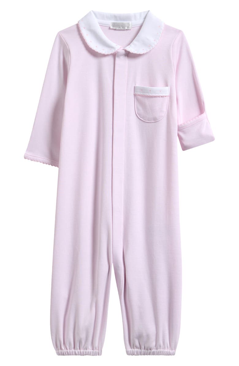 Kissy Kissy New Beginnings Convertible Pima Cotton Gown, Alternate, color, Pink