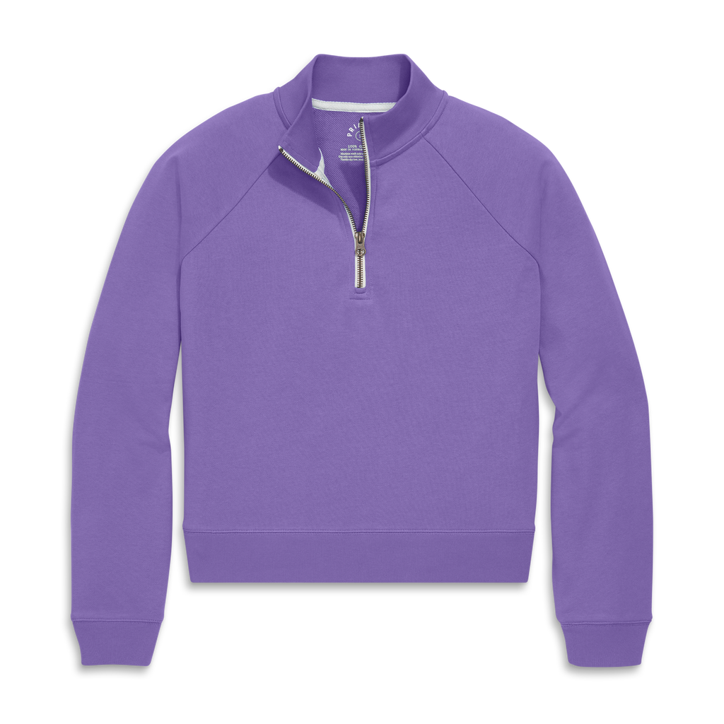 Primary Adult Half-zip Sweatshirt In Purple