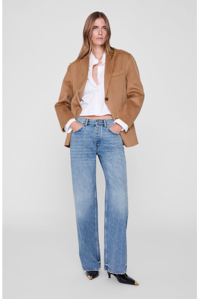 Scott Cropped Shirt, Alternate, color, White
