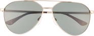 Cole Haan 61mm Aviator Sunglasses