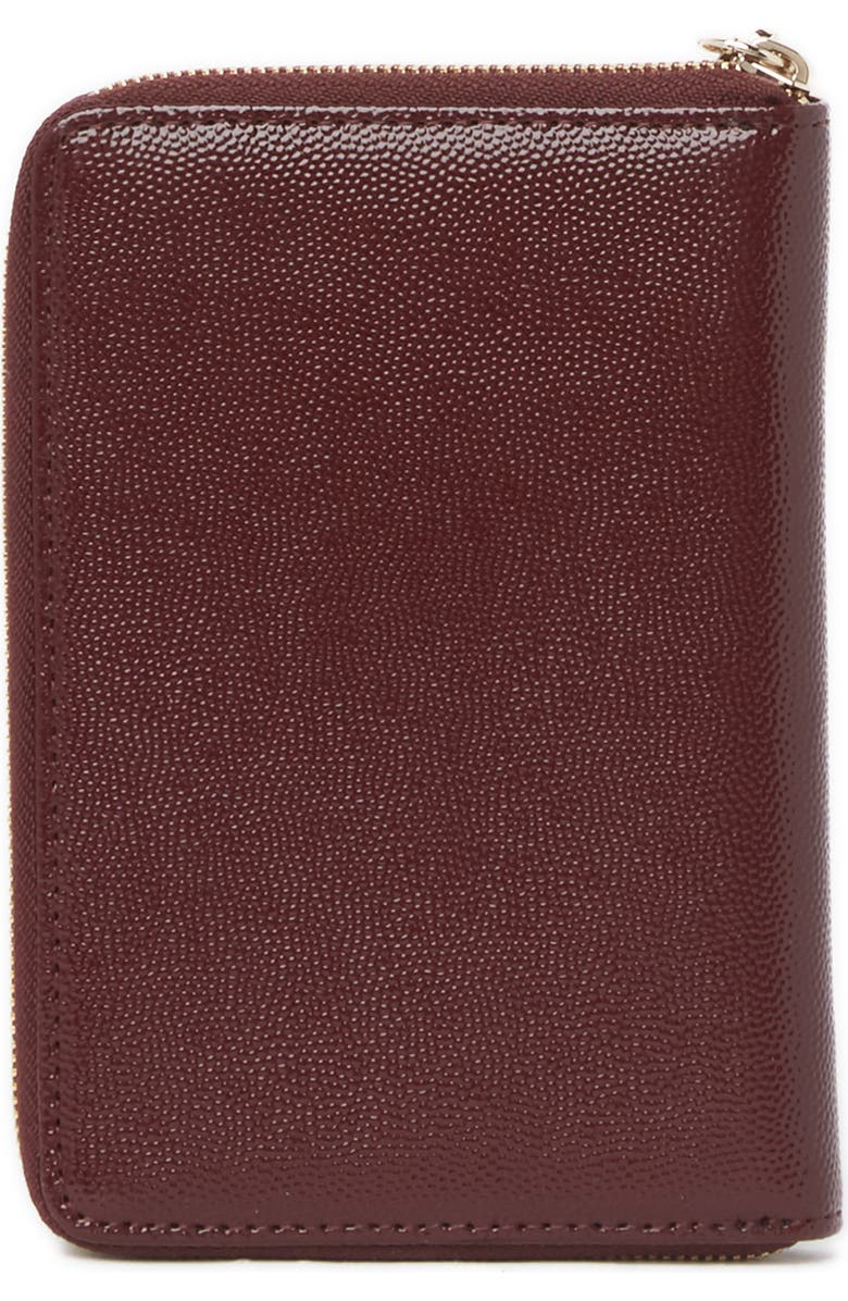 Ted Baker London Ted Baker Olar Mini Charm Leather Wallet, Alternate, color,