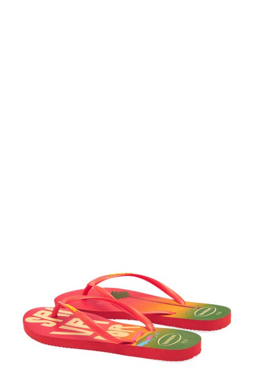 HAVAIANAS HAVAIANAS SLIM POSTCARD FLIP FLOP