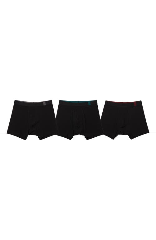 Pair Of Thieves 3-pack Superiair Boxer Briefs In Black