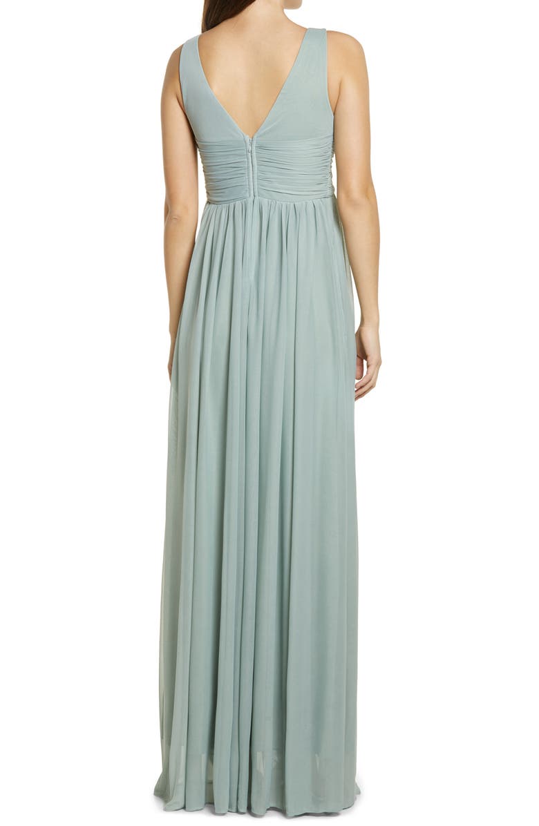 BIRDY GREY Lianna Empire Waist Sleeveless Gown, Alternate, color, 