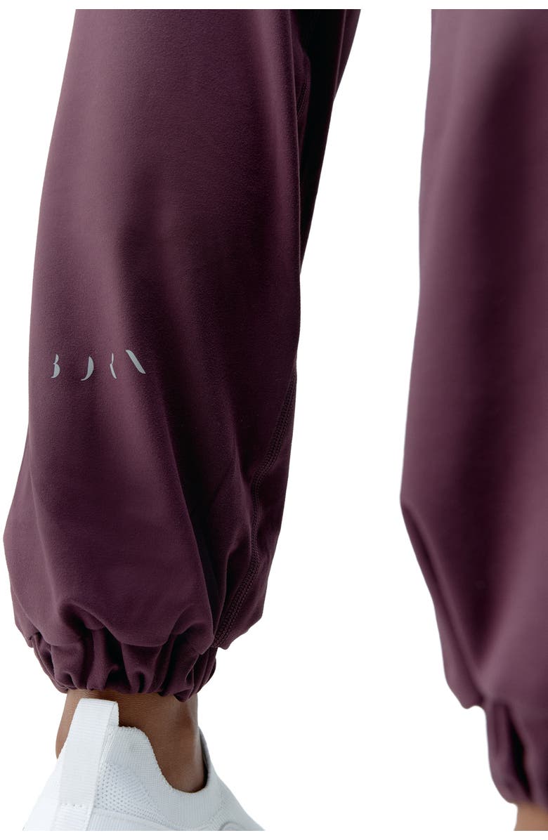 Born Living Yoga Camille Performance Sport Jogger, Alternate, color, Dark Cherry