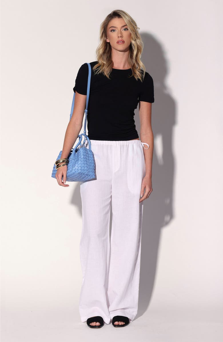 Walter Baker Jennifer Fitted Baby Tee, Alternate, color, Black