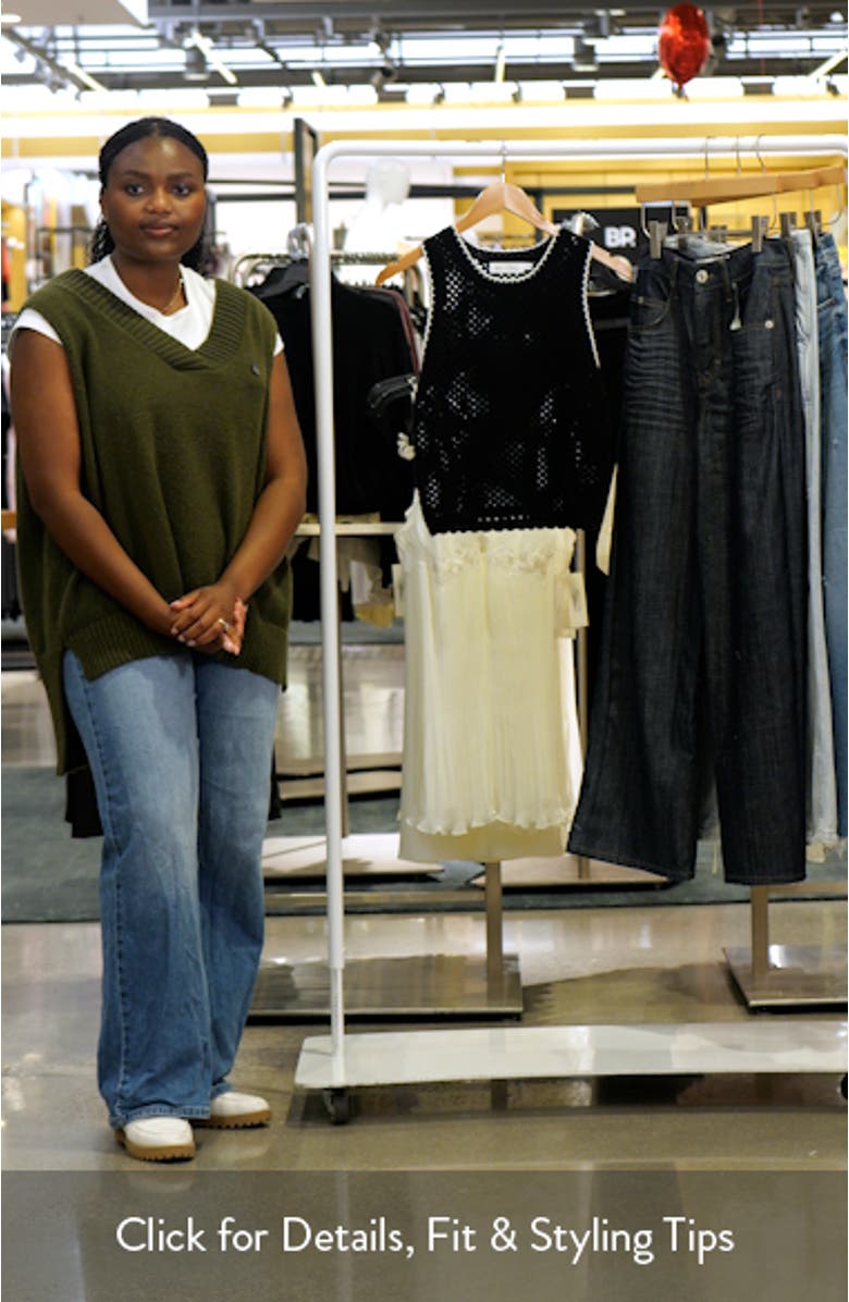 Cotton Crochet Sweater Tank, sales video thumbnail