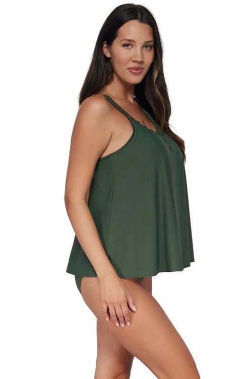 Sunsets Escape Sadie Tankini In Island Green