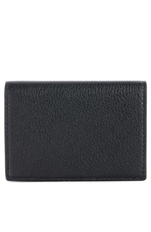 Givenchy Flower Leather Wallet Accessories In Black
